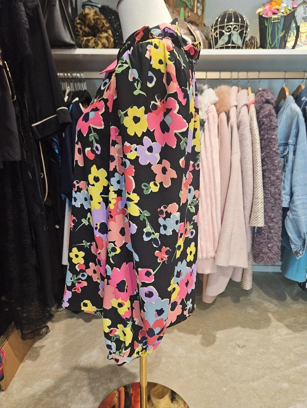 Kate Spade New York Floral Bouquet Blouse